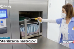 Nová centrální sterilizace ve Fakultní nemocnici s poliklinikou Nové Zámky